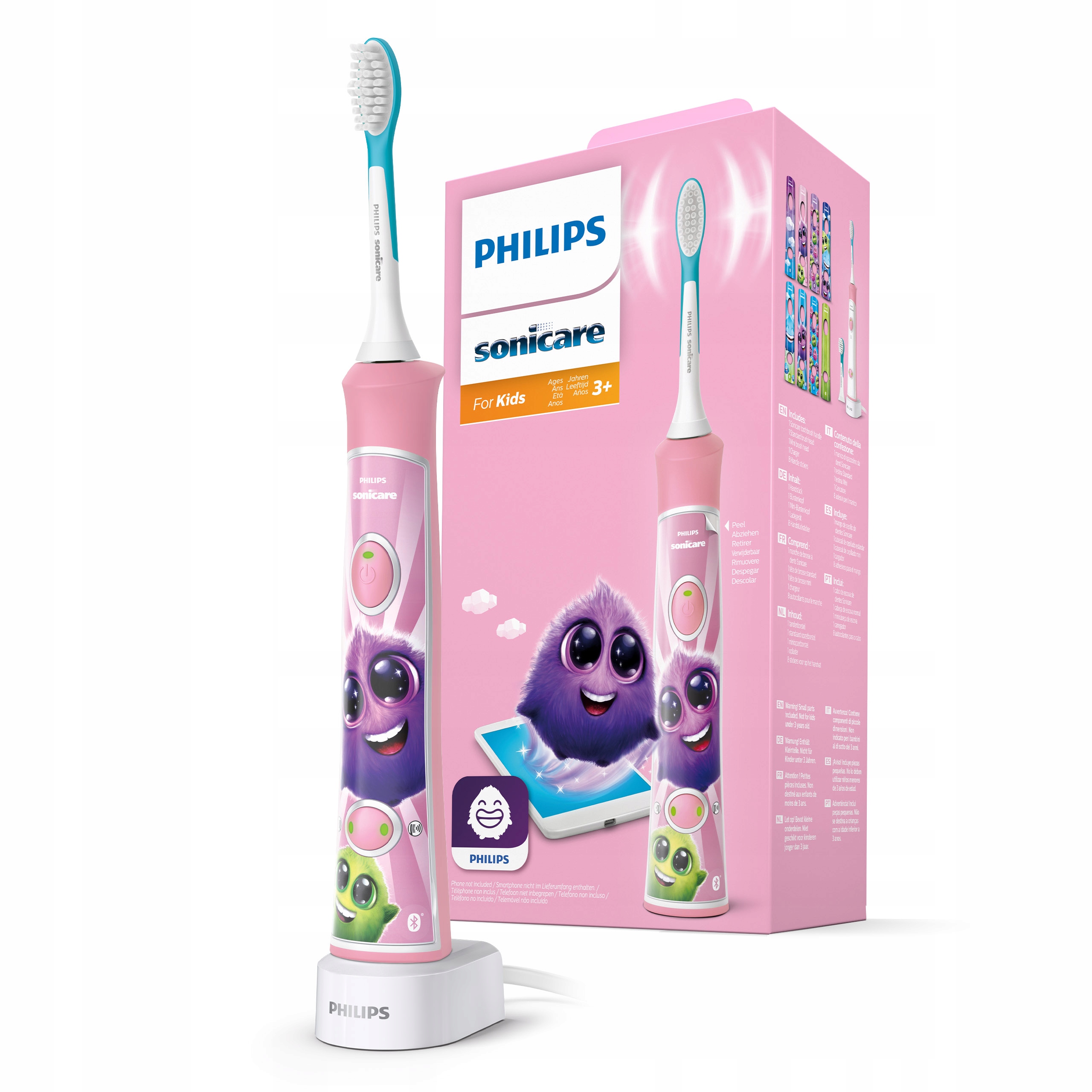 Sonická zubná kefka Philips Sonicare pre deti HX6352/42 ružová